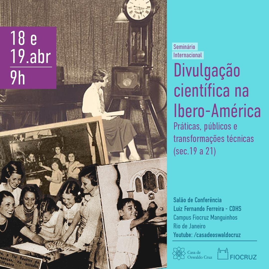 Seminário Internacional “Divulgação científica na Ibero-América”